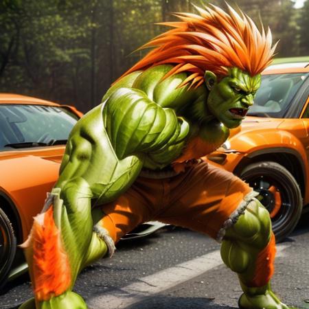 Blanka from Street Fighter Series | Pony / SD1.5