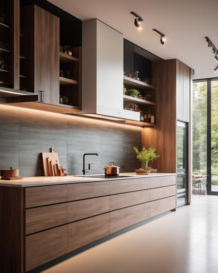 Industrial style interior design