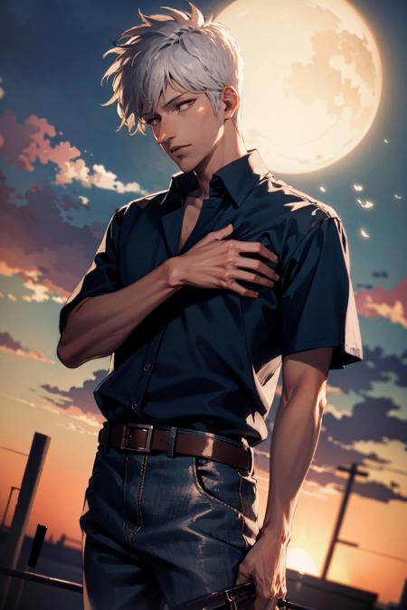 Akagi Shigeru (Both young and old)
