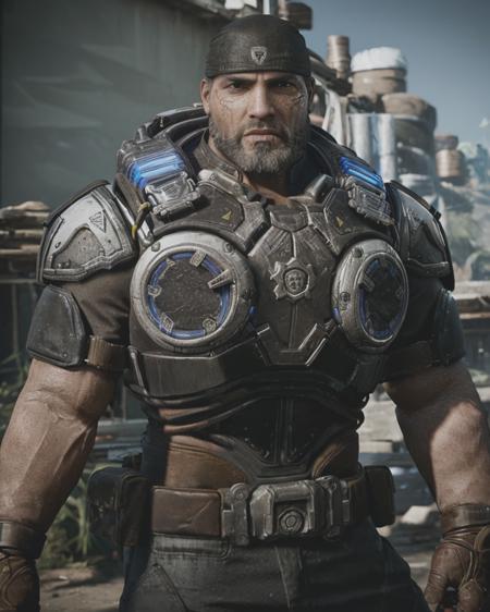 Marcus Fenix | Gears of War | SD 1.5版本v1.0 (ID: 231639)