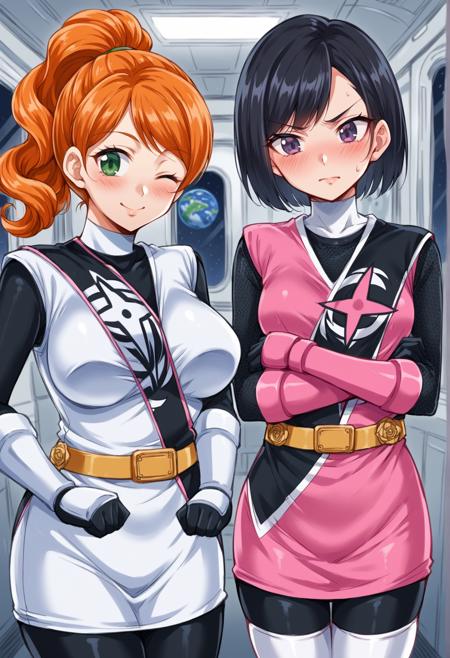 Shironinger & Momoninger (Shuriken Sentai Ninninger) XL版本v1.0 (ID: 706837)