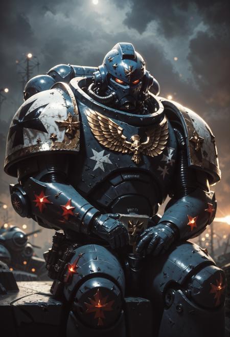 The Space Marines Warhammer 40K | Flux + Pony