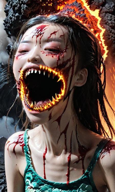 Monster Codex-Abyss girl | 怪物志-裂嘴女 | 深渊巨口