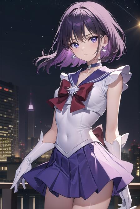 Hotaru Tomoe (土萠 ほたる) / Sailor Saturn (セーラーサターン) - Sailor Moon (美少女戦士セーラームーン)