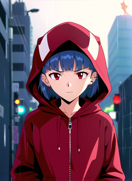 Neon Genesis Evangelion 1990s Anime Style LoRA