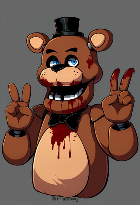 PonyXL + Illustrious Freddy Fazbear FNAF / Five Nights at Freddy's