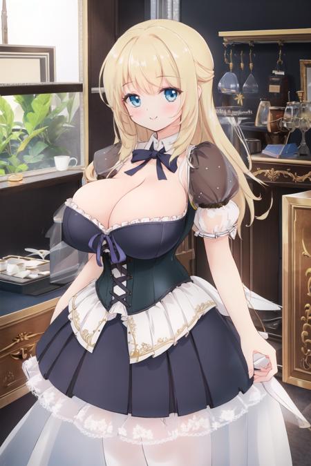 Puffy Sleeve Corset Tops