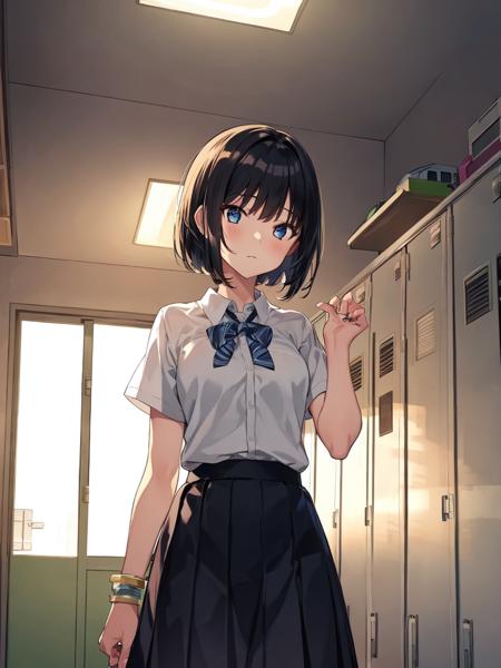 学校 School Building Scenery LoRA