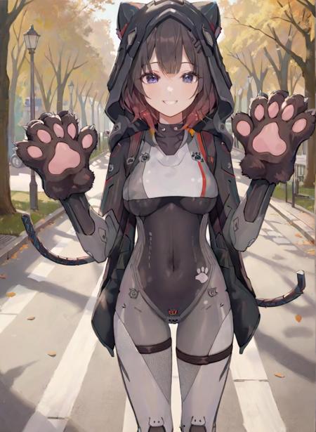 【XL】Cat Paw Gloves LoRA XL丨猫爪手套XL LoRA