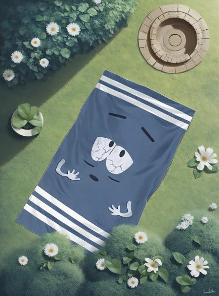 High 'n Dry Towelie Beach Towel | South Park |  PONY XL