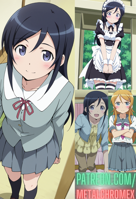 Ayase Aragaki (Ft. Kirino Kosaka, Oreimo) - Commission!版本Illustrious (ID: 1264542)