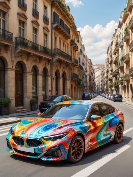 Colorful Marbled Paper FLUX & SDXL