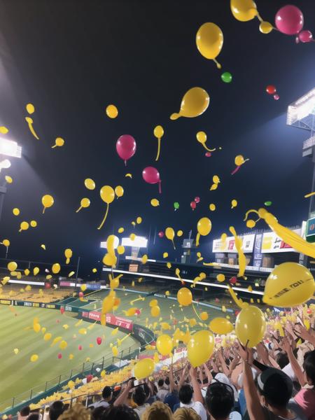 甲子園球場＆トラッキー Hanshin Koshien Studium & ToLucky