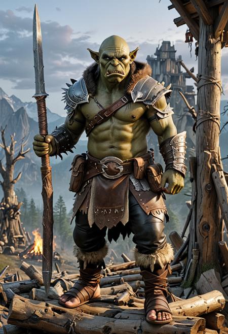 Dynamic Wildcard - orc soldier unleashed