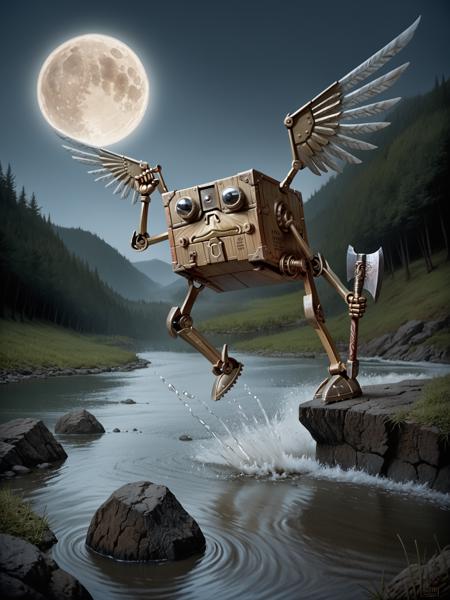 Modron from DND (pony and XL1.0)