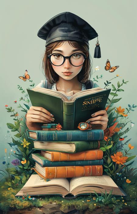 Knowledge is power - tangbohu [SDXL] 74