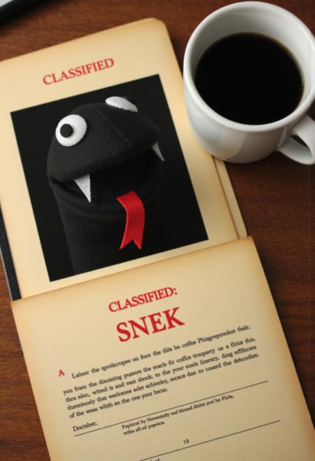 Stupid Snek Puppet | Flux.D