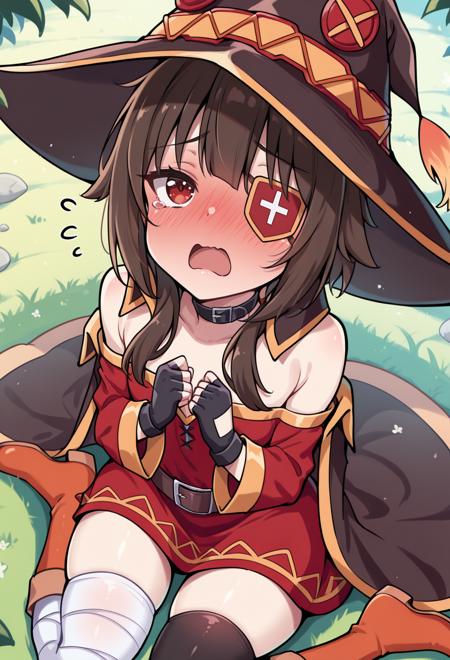Megumin ~ KonoSuba (Kono Subarashii Sekai ni Shukufuku wo!) [2 Outfits]【Illustrious+Pony】