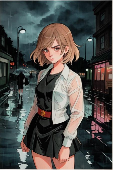 Little Thunder manga style