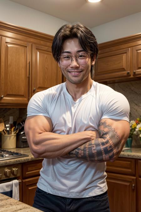 Justin Eseller  (@Justinsaiyann) - instagram fitness model, cosplay and pastry chef