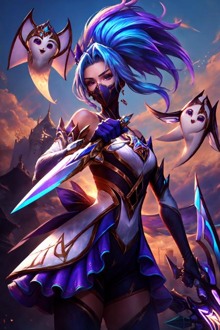 Star Guardian Akali from League of Legends