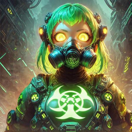 ☢️☣️Nuclear Hazard Style LoRA [FLUX+SD+XL+Pony]☣️☢️版本Pony (ID: 595636)