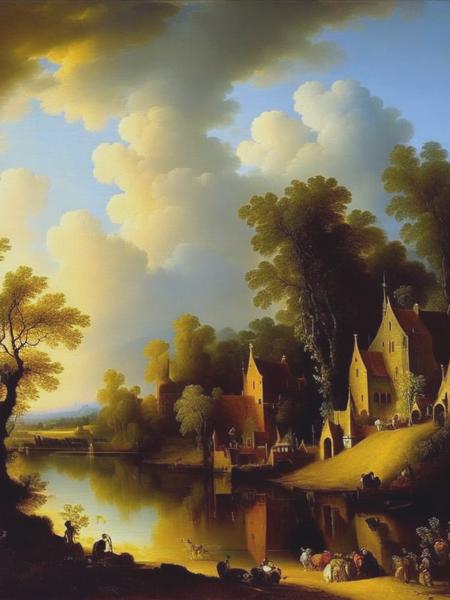 Salomon van Ruysdael Style