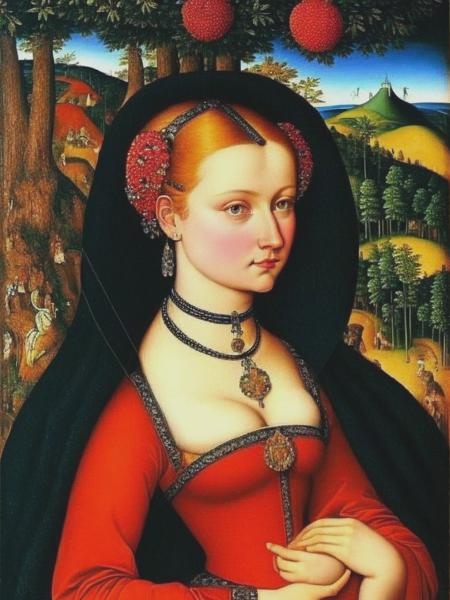 Lucas Cranach Style