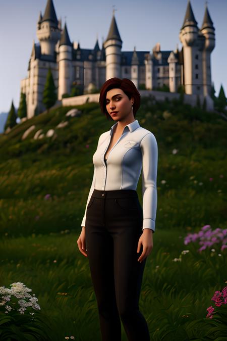 The Sims 4 Style Lora