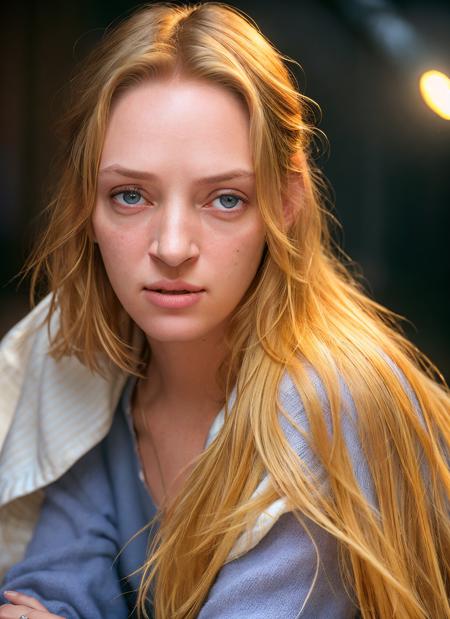 Uma Thurman (young years)