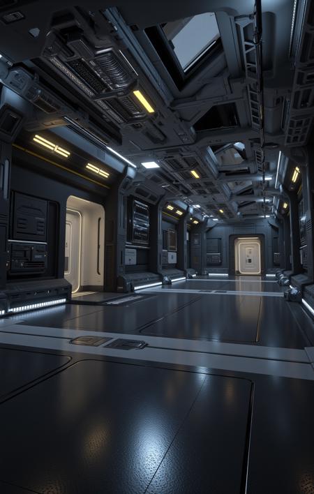 Sci-Fi Interior Space