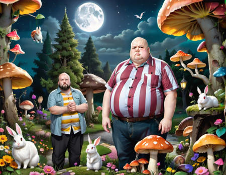 Alice in wonderland XL