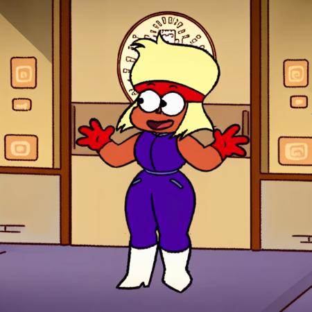 Carol Kincaid (OK K.O.! Let's Be Heroes) Purple Bodysuit