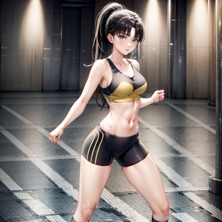 Rin tohsaka  LORA and(Pony)  from fate stay night visual novel