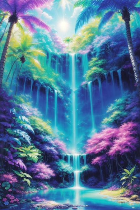 Dreamy Pastel Rainbow Effect