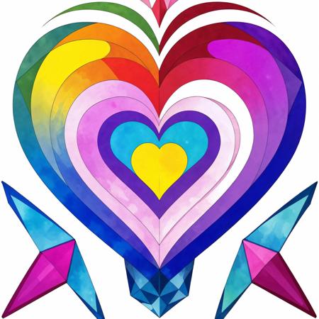 Abstract Heart (Valentine's Day)