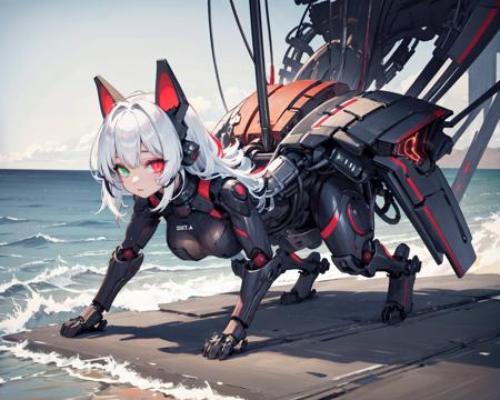 Highly Mechanized Prosthetic Quadruped/Mechanical Beast (Girl) 四足机械兽/兽娘