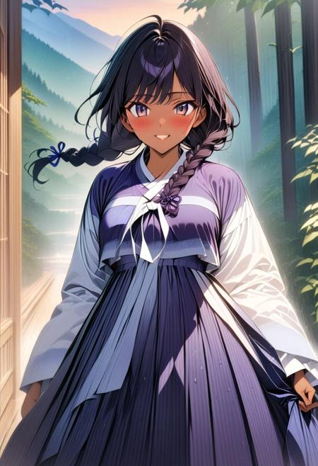 Anime Style Korean Hanbok Dress