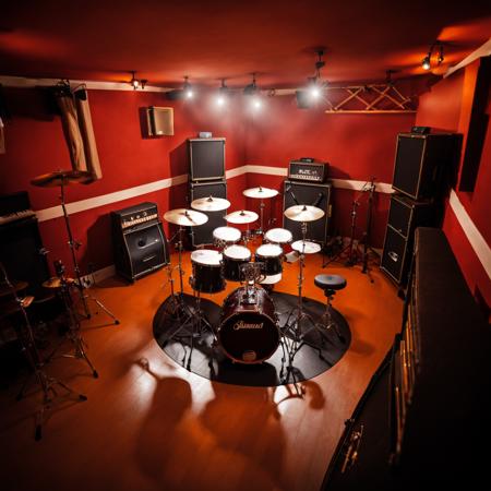 音楽スタジオ / music studio SDXL