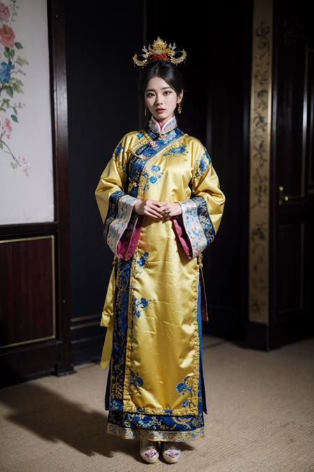 清代女性旗装