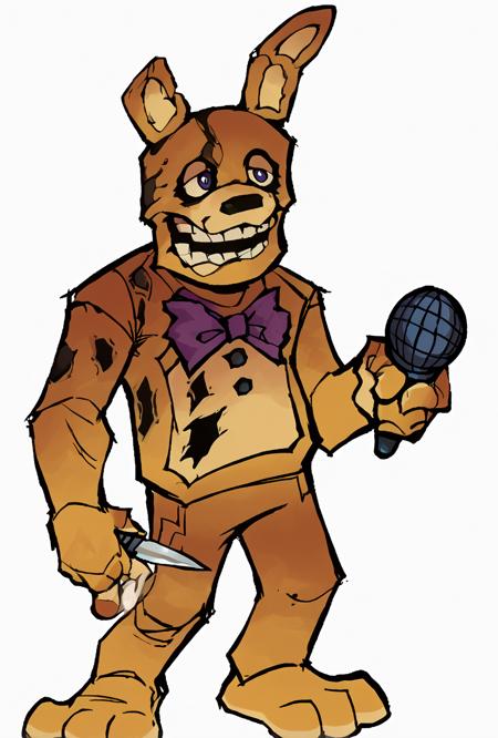 Springtrap / Spring bonnie / The Yellow Rabbit FNAF movie / Five Nights at Freddy's movie