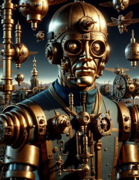 DonM - Clockwork/Steampunk [SD1.5,SDXL]