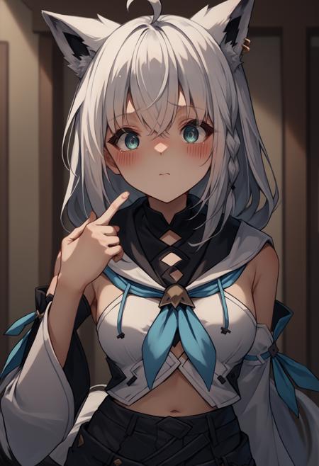 Pointing at Self (Index Finger Only) | Concept / Pose LoRA XL