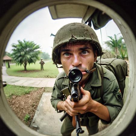 Peephole POV View