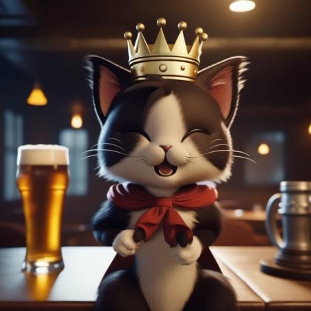 Cait Sith - Final Fantasy VII - SDXL