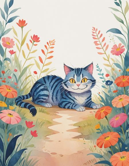 Watercolor Orange Blossom Style [XL+Pony]