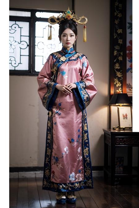清代女性旗装
