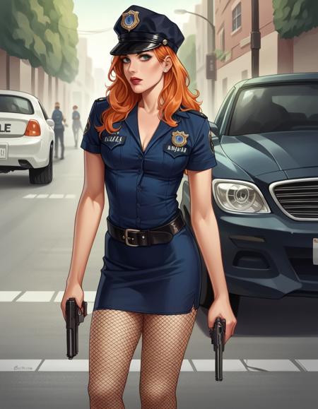 Policewoman Uniform PONYXL