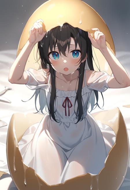 [SDXL&Pony] hatching / 孵化 / 卵からの誕生