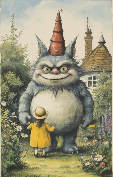 style of Maurice Sendak [SDXL] 377